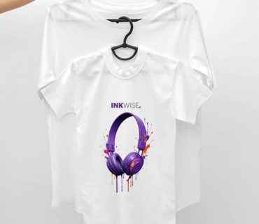 Customized White T-Shirt for Kids (100% Polyester)
